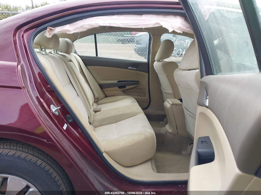 2010 Honda Accord 2.4 Lx VIN: 1HGCP2F34AA139499 Lot: 43362700