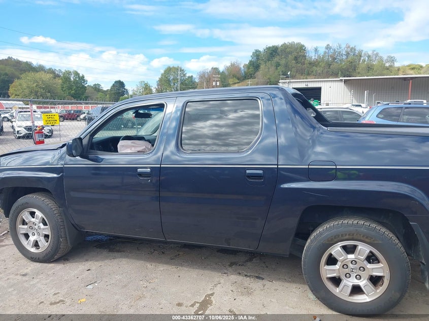 2009 Honda Ridgeline Rts VIN: 5FPYK164X9B108774 Lot: 43362707