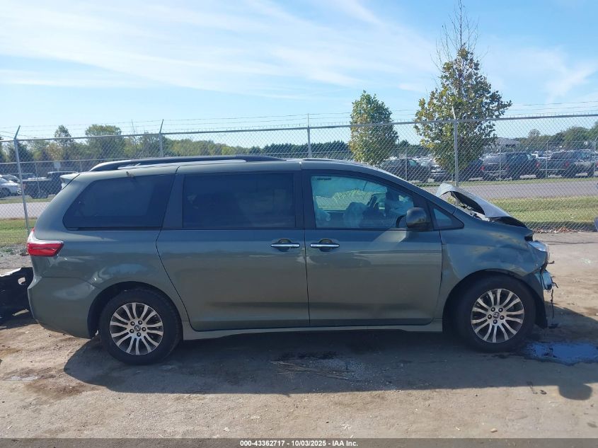 2020 Toyota Sienna Xle VIN: 5TDYZ3DC6LS080291 Lot: 43362717