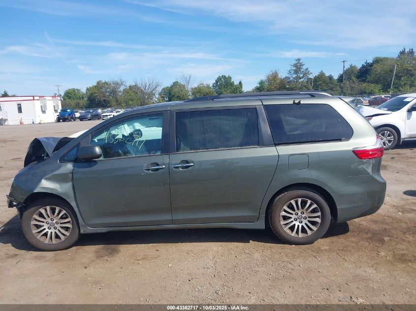 2020 Toyota Sienna Xle VIN: 5TDYZ3DC6LS080291 Lot: 43362717