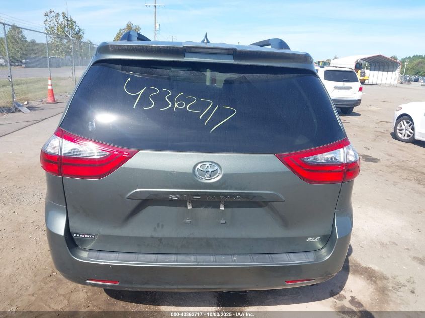 2020 Toyota Sienna Xle VIN: 5TDYZ3DC6LS080291 Lot: 43362717