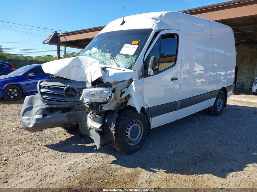 2021 MERCEDES-BENZ SPRINTER 2500 STANDARD ROOF I4 DIESEL - W1W4DBHY4MT054003
