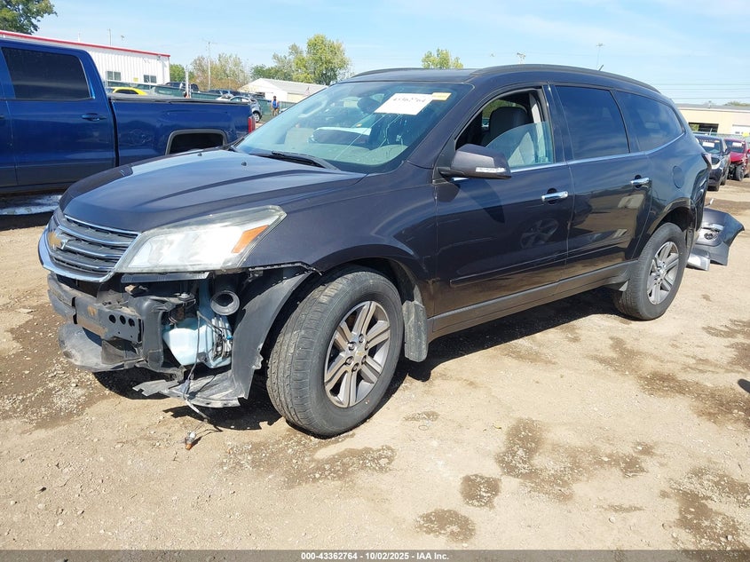 2015 CHEVROLET TRAVERSE 1LT - 1GNKVGKD1FJ372475