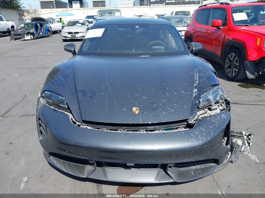 2022 Porsche Taycan Turbo/Turbo S VIN: WP0AC2Y12NSA54340 Lot: 43362777