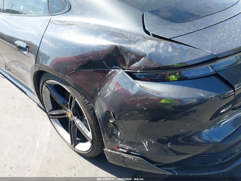 2022 Porsche Taycan Turbo/Turbo S VIN: WP0AC2Y12NSA54340 Lot: 43362777