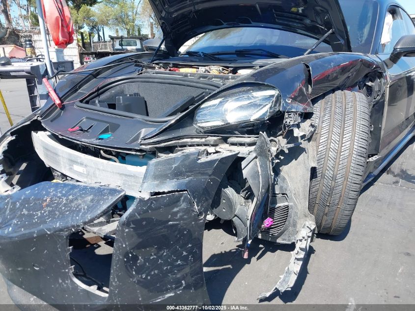 2022 Porsche Taycan Turbo/Turbo S VIN: WP0AC2Y12NSA54340 Lot: 43362777