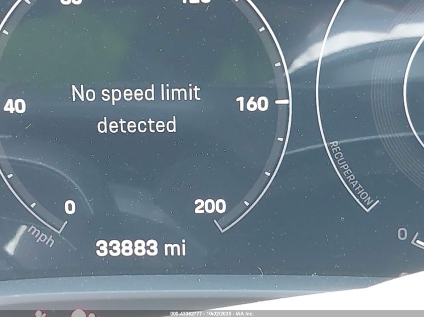 2022 Porsche Taycan Turbo/Turbo S VIN: WP0AC2Y12NSA54340 Lot: 43362777