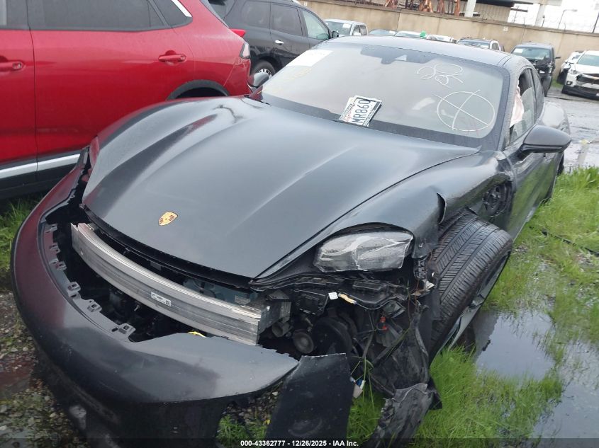 2022 Porsche Taycan - WP0AC2Y12NSA54340