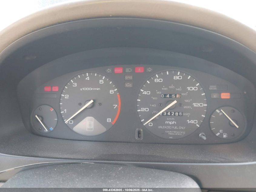 1997 Honda Accord Ex VIN: 1HGCD5558VA027338 Lot: 43362805