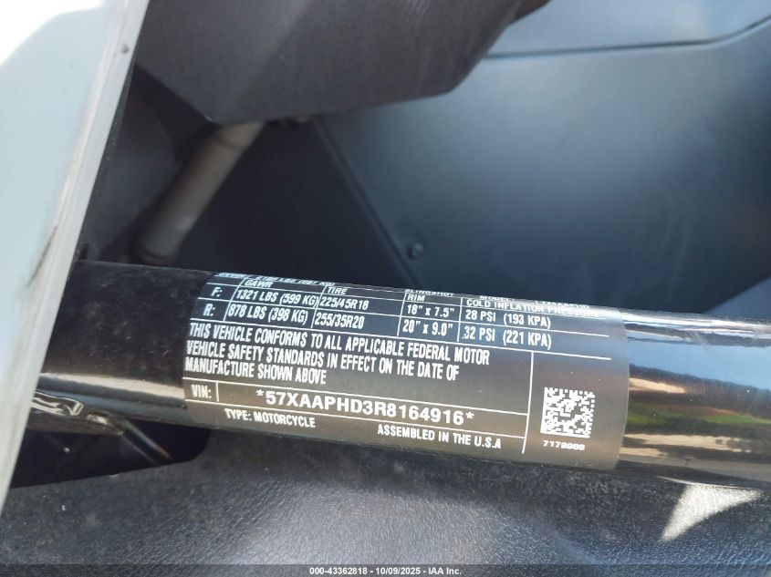 2024 Polaris Slingshot Sl VIN: 57XAAPHD3R8164916 Lot: 43362818