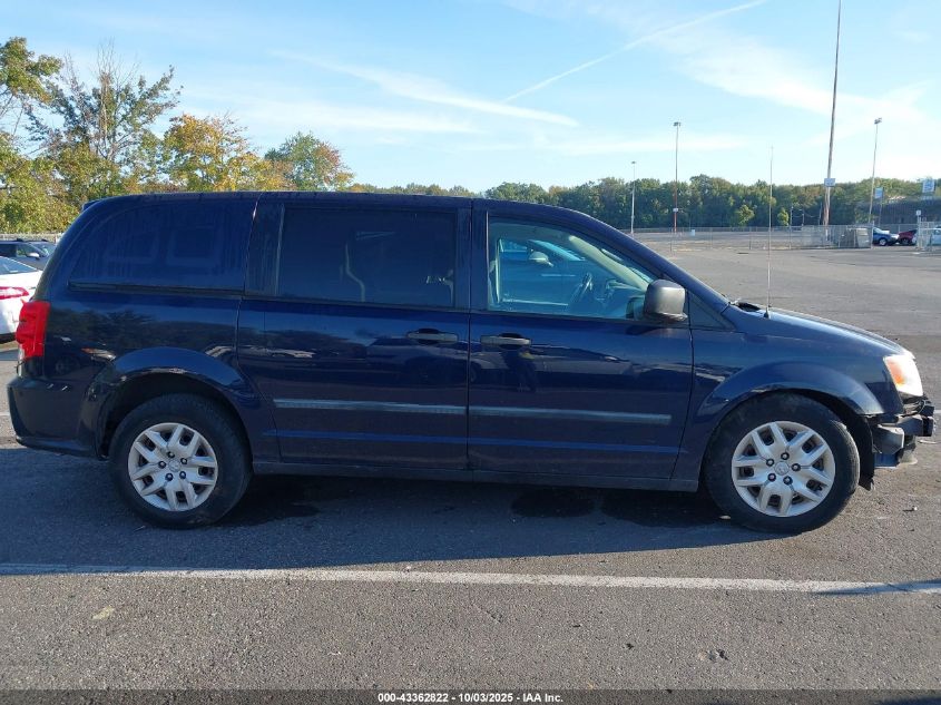 2014 Ram Cargo Tradesman VIN: 2C4JRGAG4ER235500 Lot: 43362822