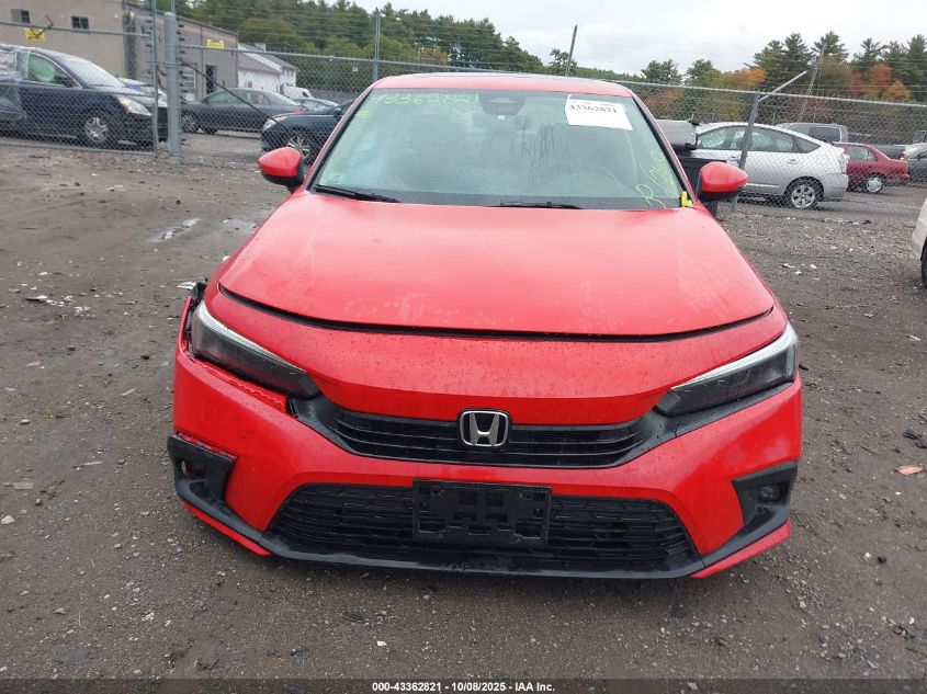 2024 Honda Civic Touring VIN: 2HGFE1F92RH310104 Lot: 43362821