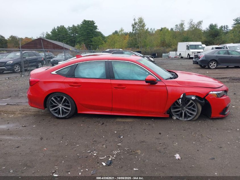 2024 Honda Civic Touring VIN: 2HGFE1F92RH310104 Lot: 43362821