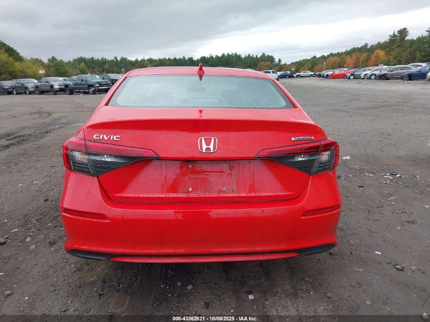 2024 Honda Civic Touring VIN: 2HGFE1F92RH310104 Lot: 43362821