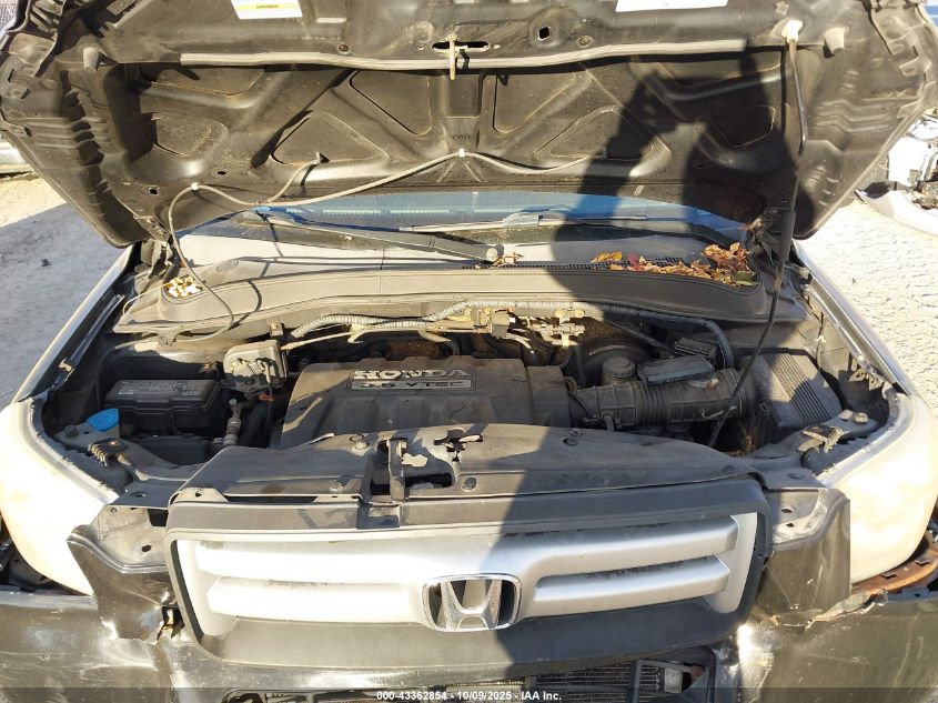 2007 Honda Pilot Ex-L VIN: 5FNYF18677B023450 Lot: 43362854