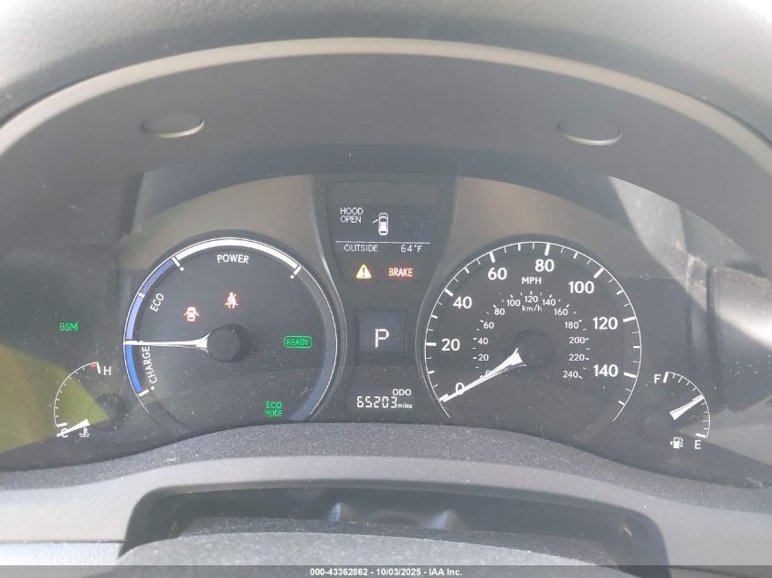 2015 Lexus Rx 450H VIN: 2T2BC1BA8FC005761 Lot: 43362862