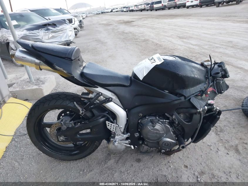 2007 Honda Cbr600 Rr VIN: JH2PC40117M001951 Lot: 43362871