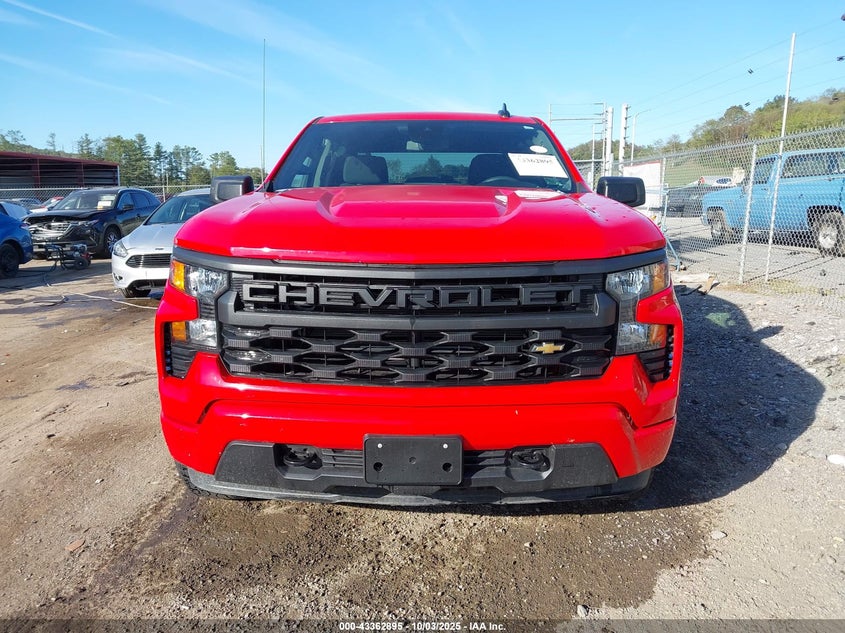 2025 Chevrolet Silverado 1500 4Wd Short Bed Custom VIN: 1GCPKBEK3SZ180524 Lot: 43362895