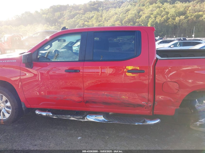 2025 Chevrolet Silverado 1500 4Wd Short Bed Custom VIN: 1GCPKBEK3SZ180524 Lot: 43362895