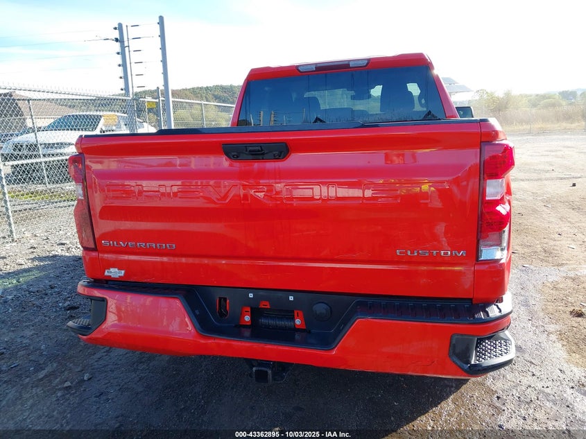 2025 Chevrolet Silverado 1500 4Wd Short Bed Custom VIN: 1GCPKBEK3SZ180524 Lot: 43362895