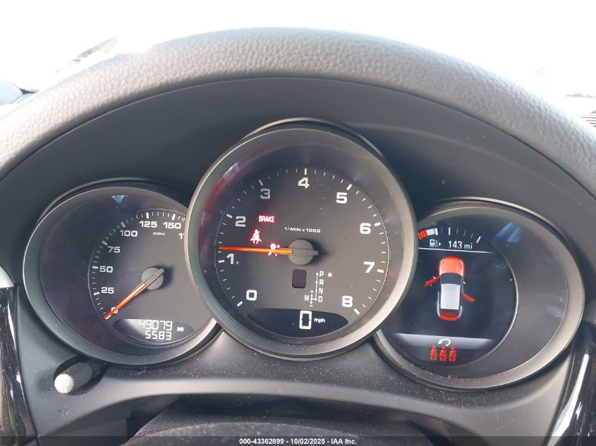 2021 Porsche Macan VIN: WP1AA2A58MLB07808 Lot: 43362899