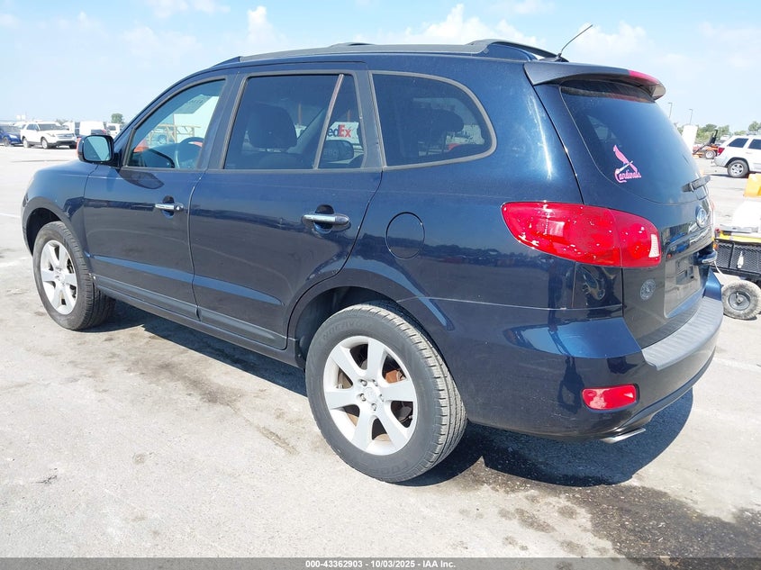 5NMSH73E47H059905 2007 HYUNDAI SANTA FE photo no. 3