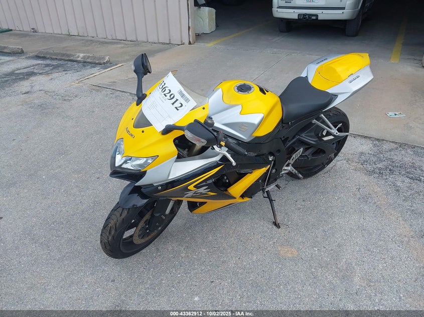 2008 SUZUKI GSX-R600 - JS1GN7EA582106030