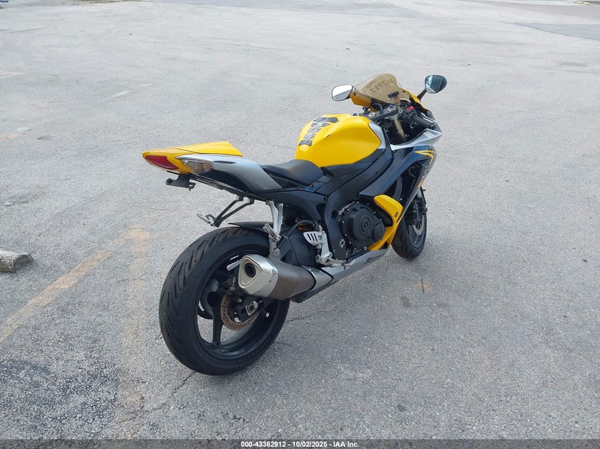 2008 SUZUKI GSX-R600 - JS1GN7EA582106030