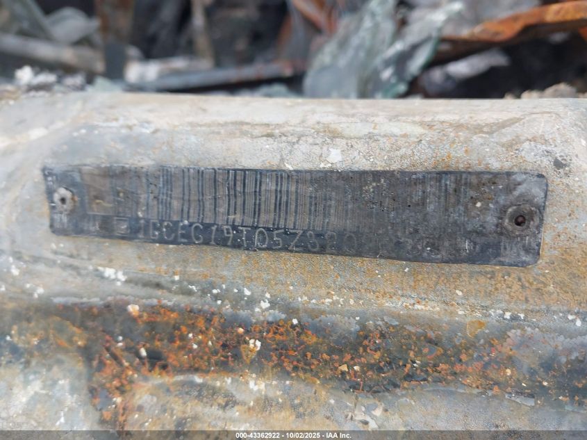 2005 Chevrolet Silverado 1500 Ls VIN: 1GCEC19T05Z320227 Lot: 43362922