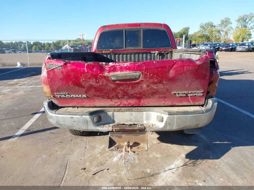 2007 Toyota Tacoma Prerunner V6 VIN: 5TEKU72N67Z374041 Lot: 43362935