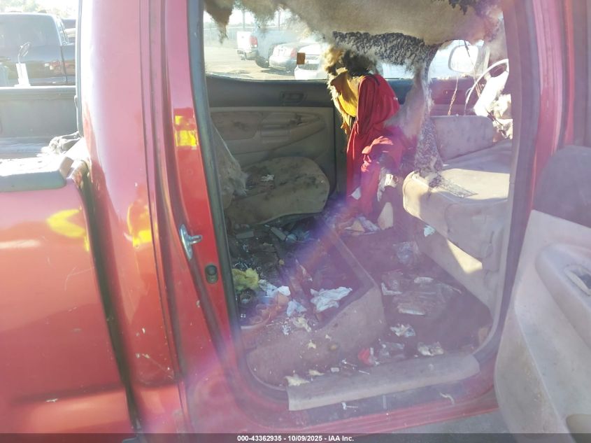 2007 Toyota Tacoma Prerunner V6 VIN: 5TEKU72N67Z374041 Lot: 43362935