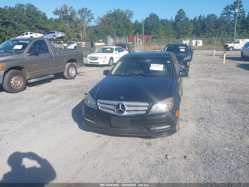 2011 Mercedes-Benz C 300 Luxury 4Matic/Sport 4Matic VIN: WDDGF8BB0BR165285 Lot: 43362942