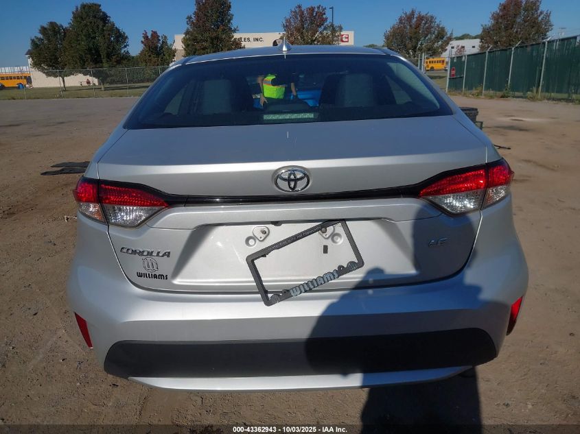 2021 Toyota Corolla Le VIN: 5YFEPMAE2MP164140 Lot: 43362943