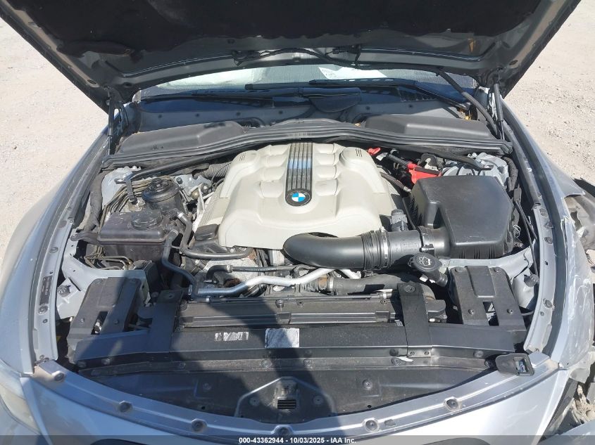 2005 BMW 645Ci VIN: WBAEH73485B215835 Lot: 43362944