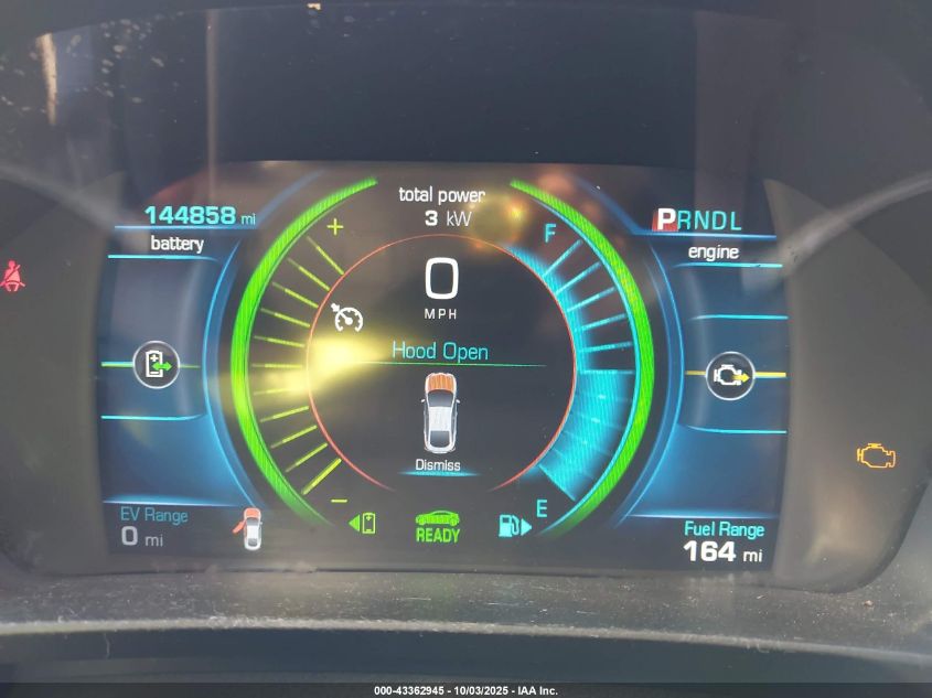 2017 Chevrolet Volt Lt VIN: 1G1RC6S5XHU108939 Lot: 43362945