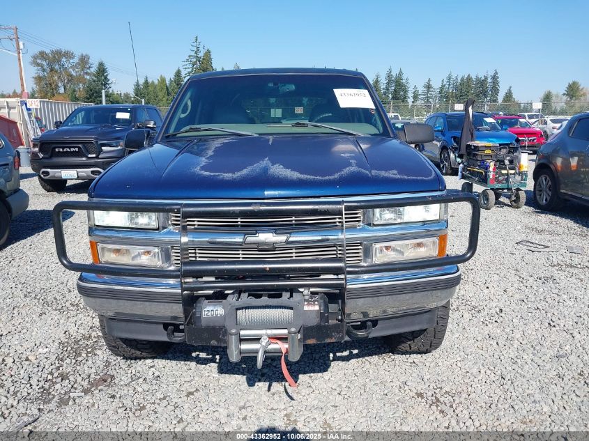 1999 Chevrolet Tahoe Ls VIN: 1GNEK13R9XJ320770 Lot: 43362952