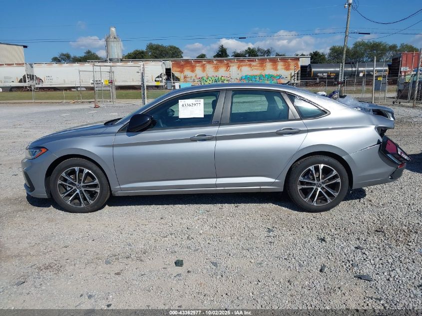 2025 Volkswagen Jetta 1.5T Sport VIN: 3VWBX7BU4SM062978 Lot: 43362977