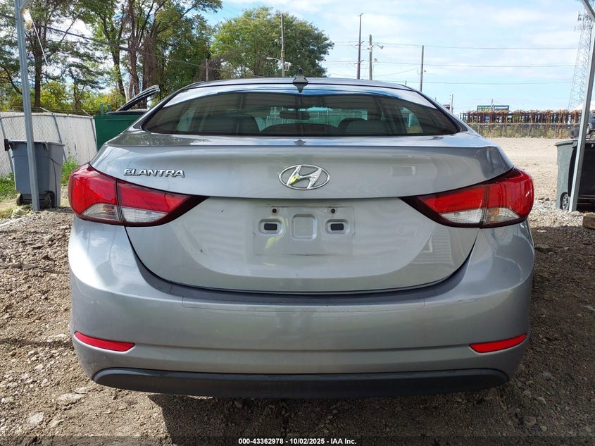 2015 HYUNDAI ELANTRA SE - KMHDH4AE2FU265902
