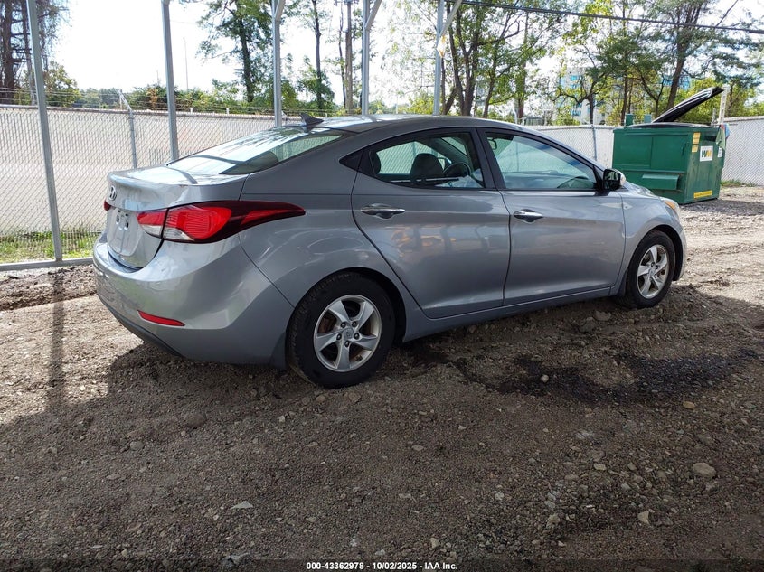 2015 HYUNDAI ELANTRA SE - KMHDH4AE2FU265902