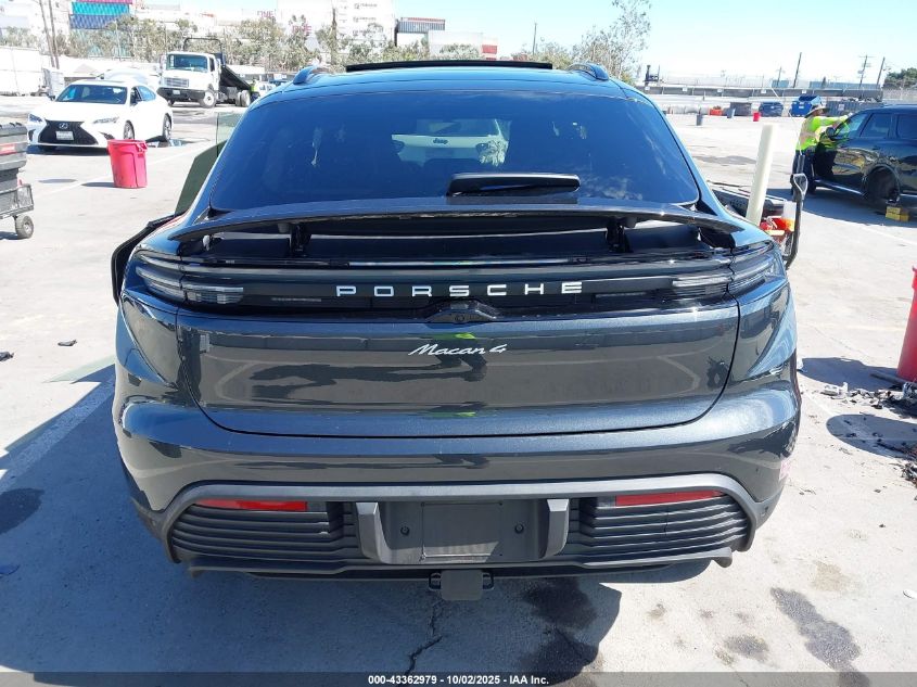 2024 Porsche Macan Electric 4 VIN: WP1AA2XA3RL000819 Lot: 43362979