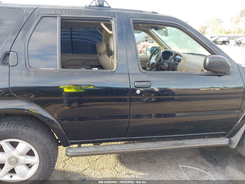 2000 Nissan Pathfinder Le/Se/Xe VIN: JN8AR07S7YW396314 Lot: 43363000