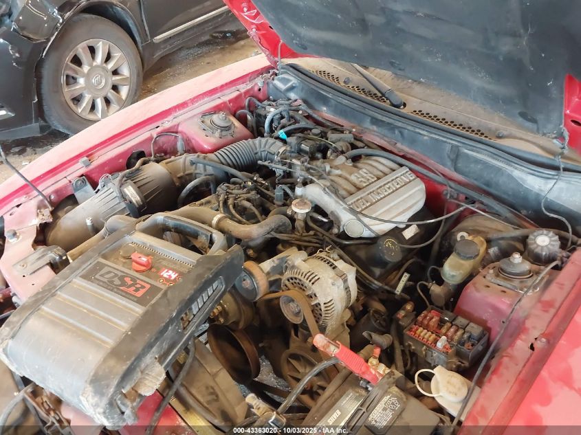 1995 Ford Mustang VIN: 1FALP4443SF224253 Lot: 43363020