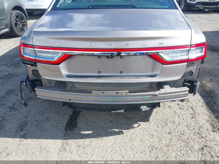 2019 Lincoln Continental Select VIN: 1LN6L9SK8K5606233 Lot: 43363040