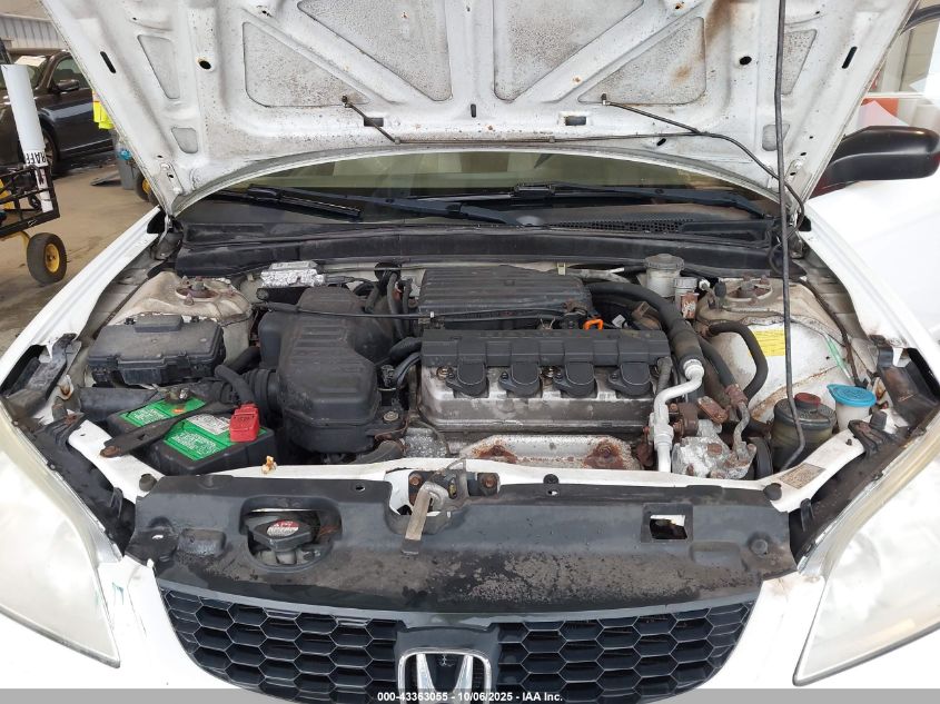 2005 Honda Civic Lx VIN: 1HGEM21595L081040 Lot: 43363055