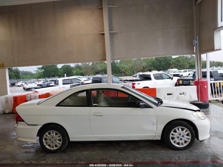 2005 Honda Civic Lx VIN: 1HGEM21595L081040 Lot: 43363055