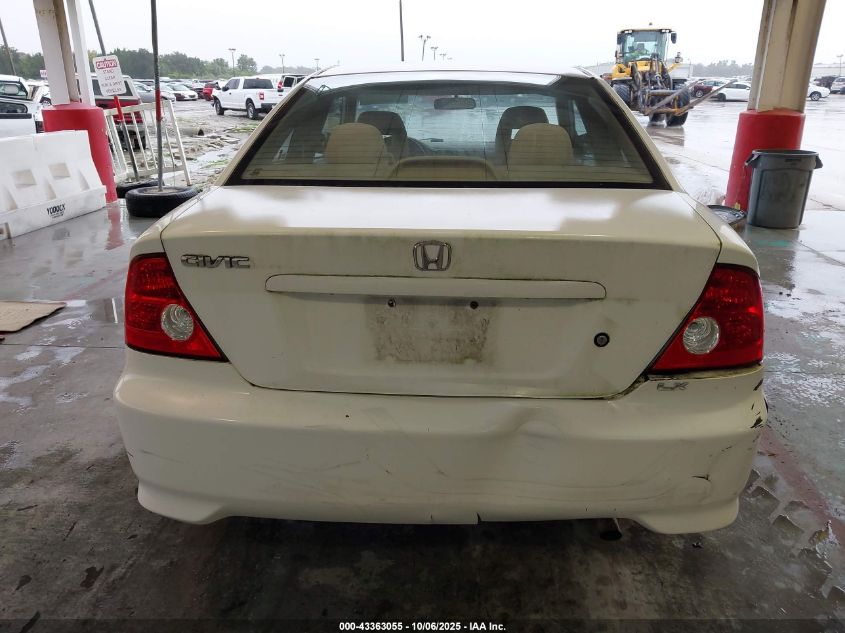 2005 Honda Civic Lx VIN: 1HGEM21595L081040 Lot: 43363055