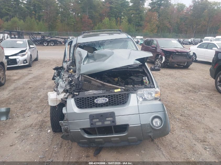 2006 Ford Escape Limited VIN: 1FMCU94166KA87839 Lot: 43363066