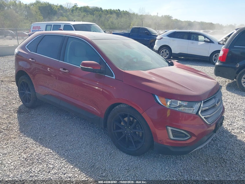 2017 FORD EDGE TITANIUM - 2FMPK4K89HBC15336