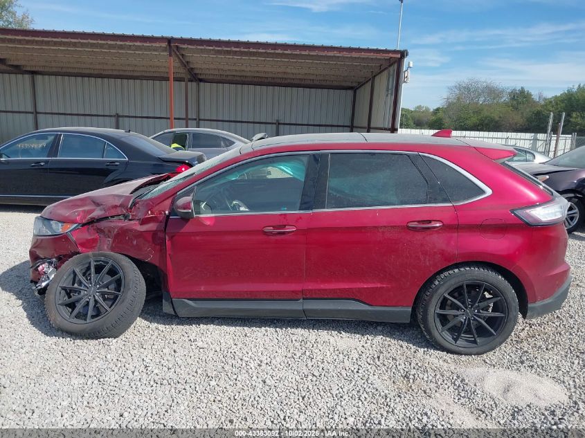 2017 Ford Edge Titanium VIN: 2FMPK4K89HBC15336 Lot: 43363092