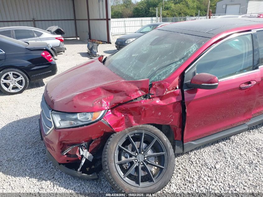 2017 Ford Edge Titanium VIN: 2FMPK4K89HBC15336 Lot: 43363092